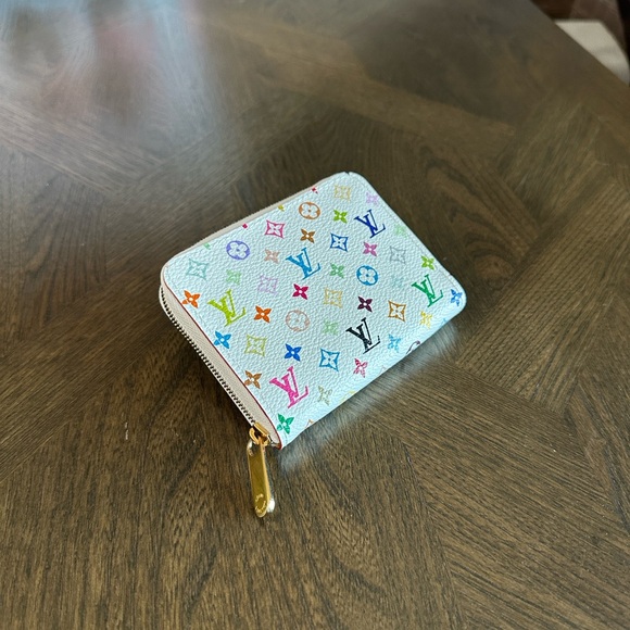 Louis Vuitton Multicolor Murakami Zippy Coin Purse like new - Picture 4 of 8